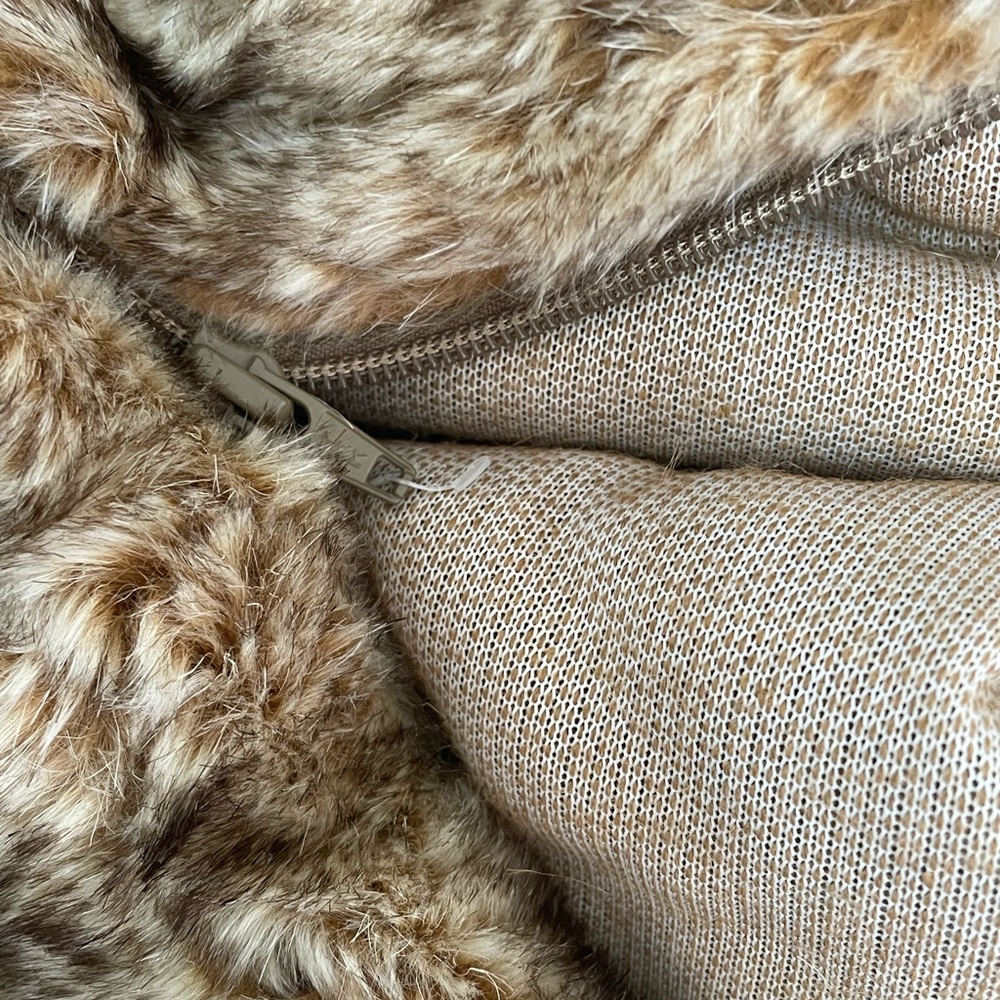 Pottery Barn Faux Fur Two (2) Pillow Covers - Picture 7 of 8